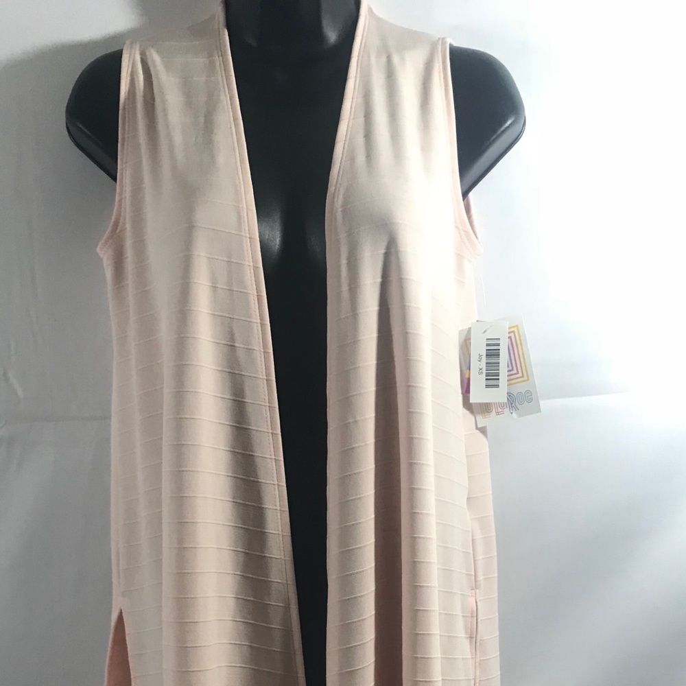 NWT! Brand New with tags LuLaRoe Sleeveless Cardigan Women’s Size XS.